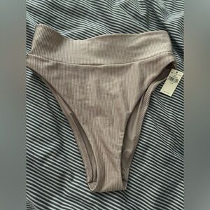 Aerie rubbed high waisted shine bottoms